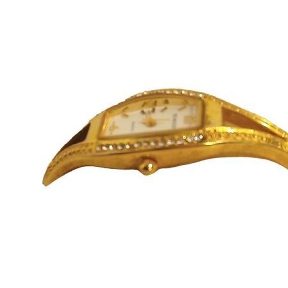 Rumors Gold Tone Quartz Women's Wrist Watch - Picture 2 of 4